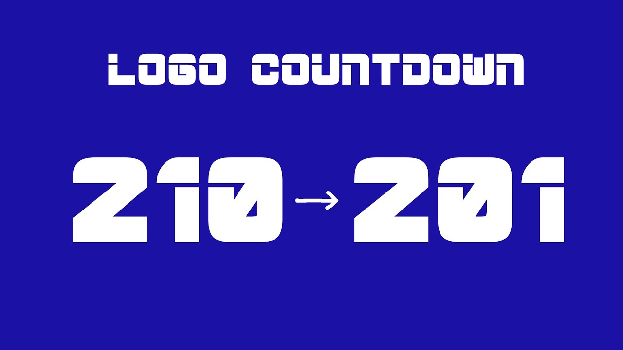 Logo Countdown 21: 210 to 201 - YouTube