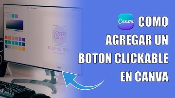 Como Agregar un Boton Clickable con Enlace en Canva
