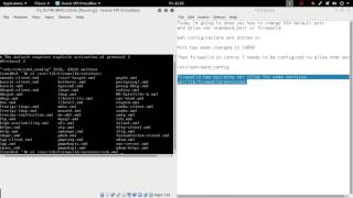 Change Open SSH Port to Non Standard Port