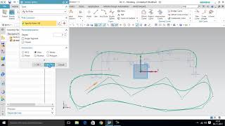 NX  UNIGRAPHIC SPLINE 2D HINDI