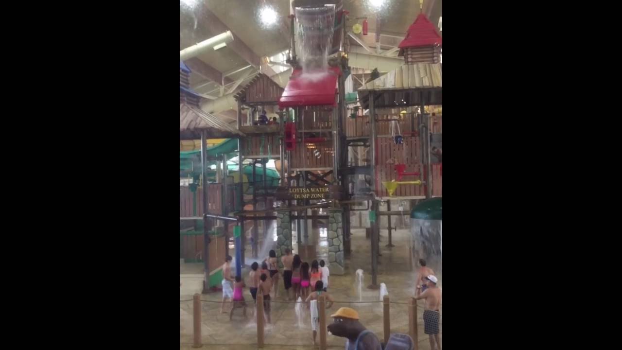 Great Wolf Lodge Huge Bucket YouTube