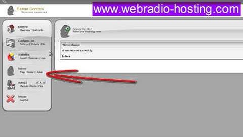 SHOUTcast v.2.0 in Centova Cast 3.0