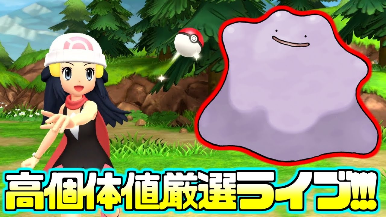 ポケモンbdsp メタモン厳選 後に孵化厳選 ダイパリメイク Youtube