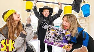 Who Is The Strongest SuperHero Kid? WWE SuperStar STRENGTH TRAINING CHALLENGE!