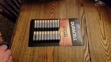 Bulk Battery package opening tip