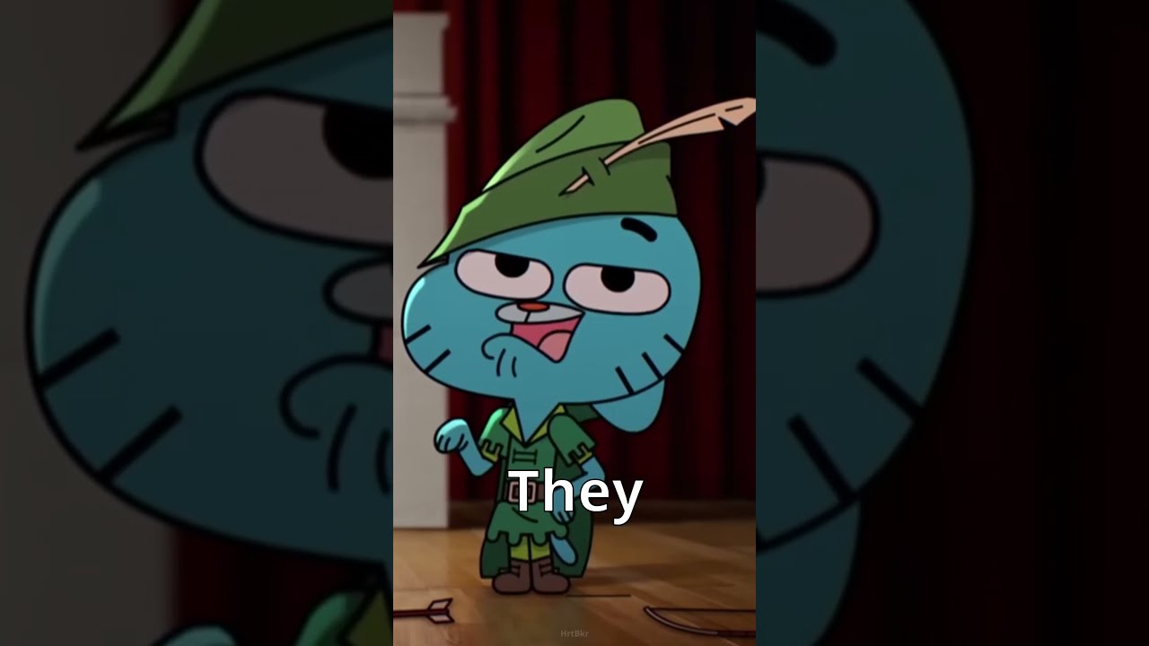 Did You Spot These CRAZY Gumball References Shorts Funny Meme Memes