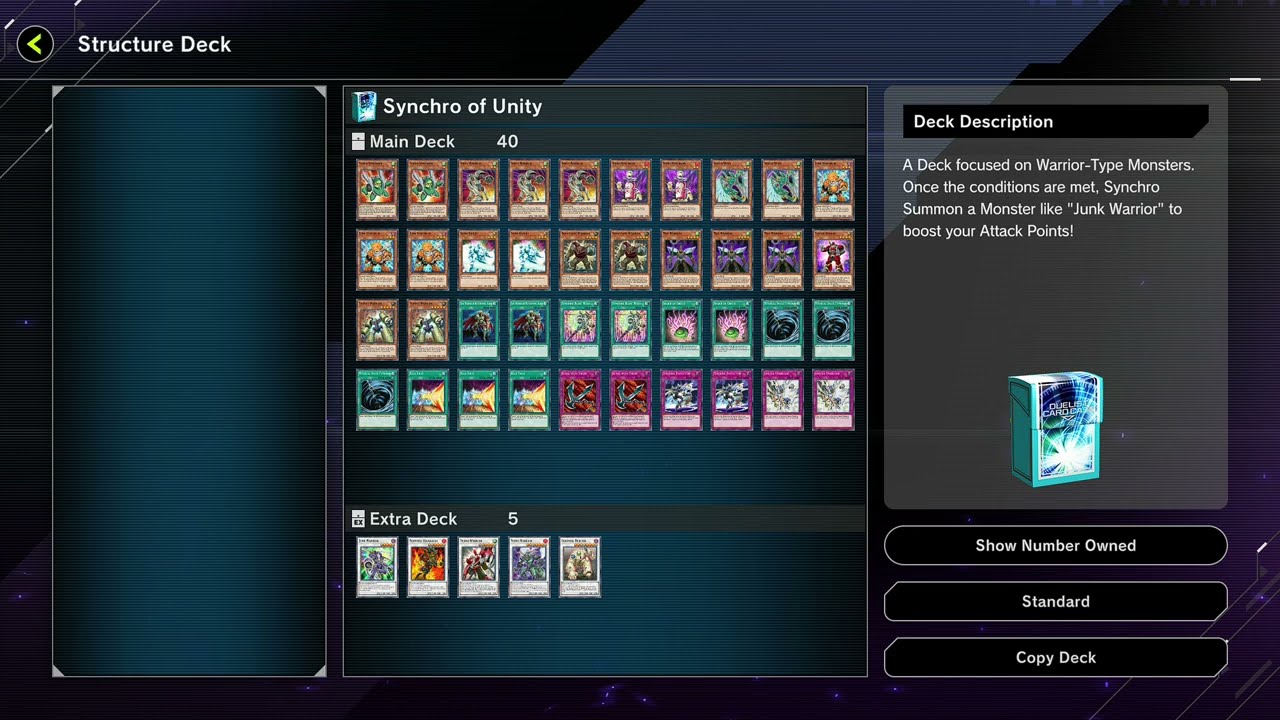 Yugioh Master Duel Synchro of Unity Structure Deck Build! One of the 3