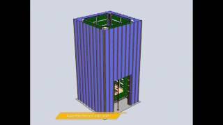 Elevator shaft platform