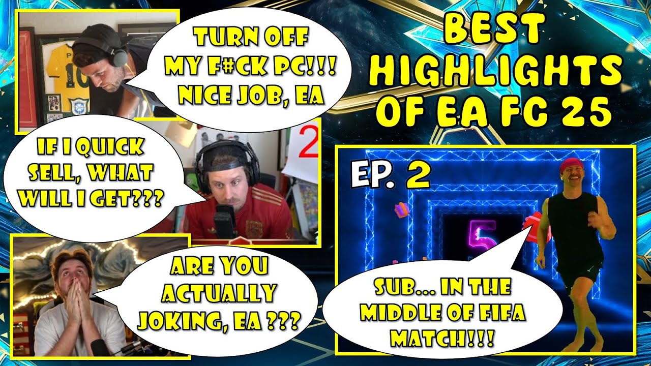 NO PC WL ANYMORE!!! BUGS, ZWEBACK, NICK, BATESON, MATTHD: BEST HIGHLIGHTS OF EA FC 25 - Ep.02