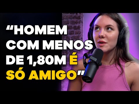 MULHER EVITA HOMEM BAIXO? (com Becca Pires) | PODCAST do MHM