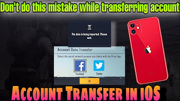 iOS Account Data Transfer in BGMI from PUBG MOBILE Global. BATTLEGROUNDS MOBILE INDIA