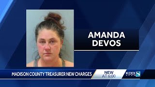 Additional fraud, felony misconduct charges filed against Madison County treasurer, according to ...