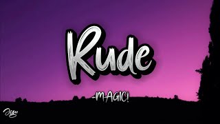 MAGIC! - Rude(lyrics)