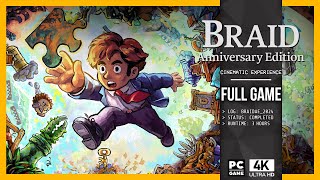 Braid: Anniversary Edition (PC) | Full Game in 4K (No Commentary)