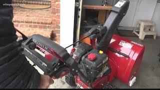 Greensboro Neighbors Pitch In For Snow Blower