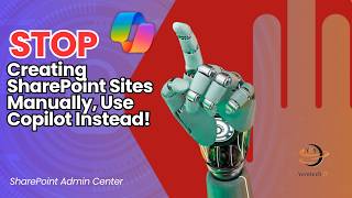 Stop Creating SharePoint Sites Manually — Use Copilot Instead!