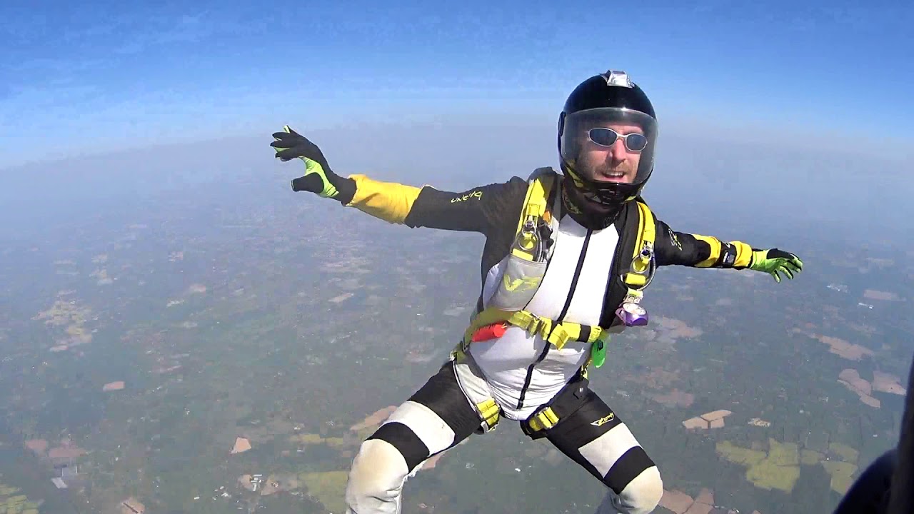 2-way sit-fly with Mike, Skydive Headcorn, 21-04-18