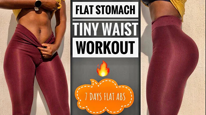 FLAT STOMACH In 7 Days | Tiny Waist + Flat Abs WOR...