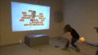 Lateral touch detection and localization for interactive, augmented planar surfaces