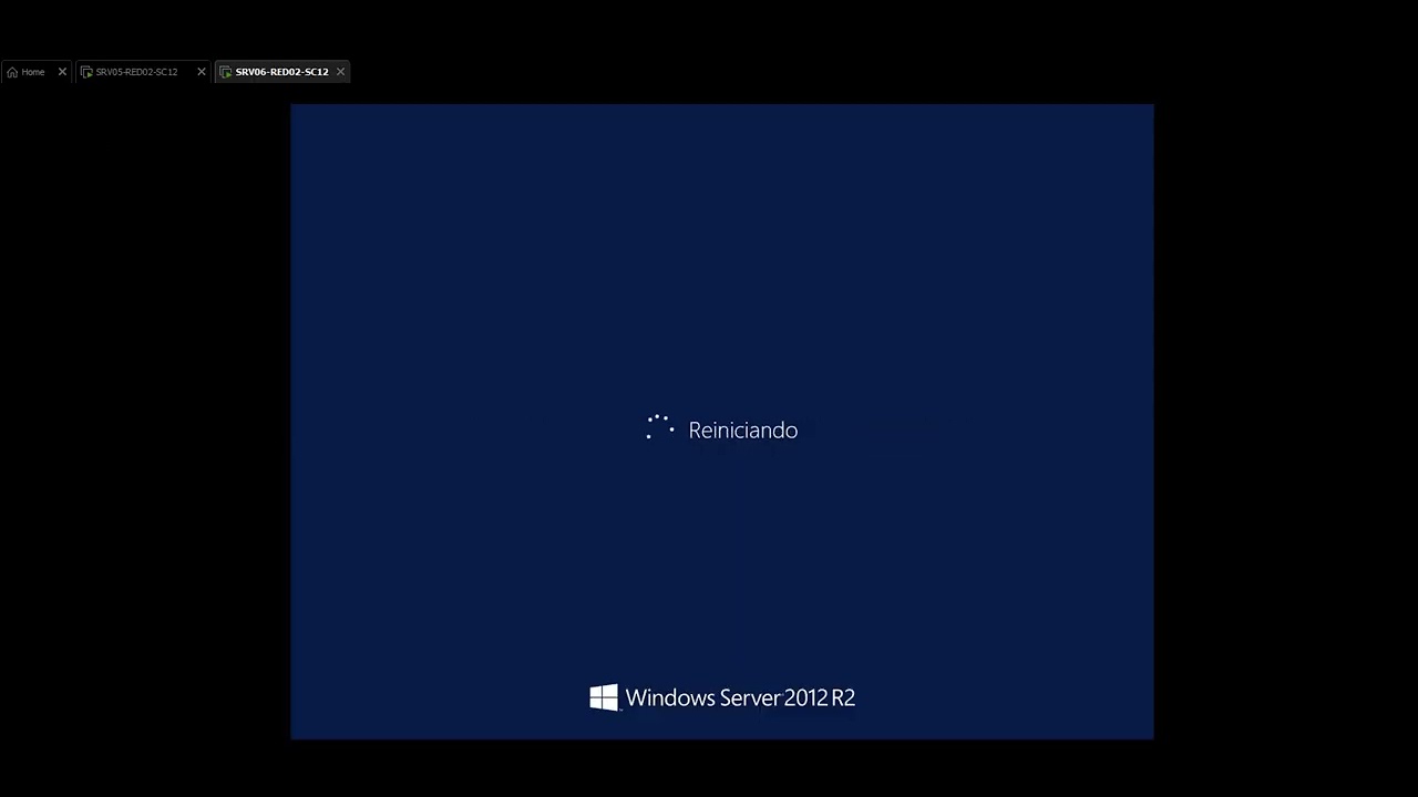Caso3 instalación limpia de Server Core y utilizando sistemas Windows Server2012 R2