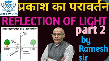 प्रकाश का परावर्तन | Reflection of light rays part 2  By Ramesh sir