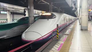 E2系1000番台仙セシJ74編成 回送(OUT OF SERVICE) 上野駅