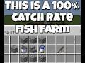 Fish Farm 100% Catch Rate (Bedrock Edition)