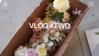 Prep a real wedding with us as a florist and stylist (Florals and Fika) | VLOG TWO