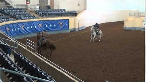 Clean runs (dobles)Rey David Quinonez Team Roping(2)