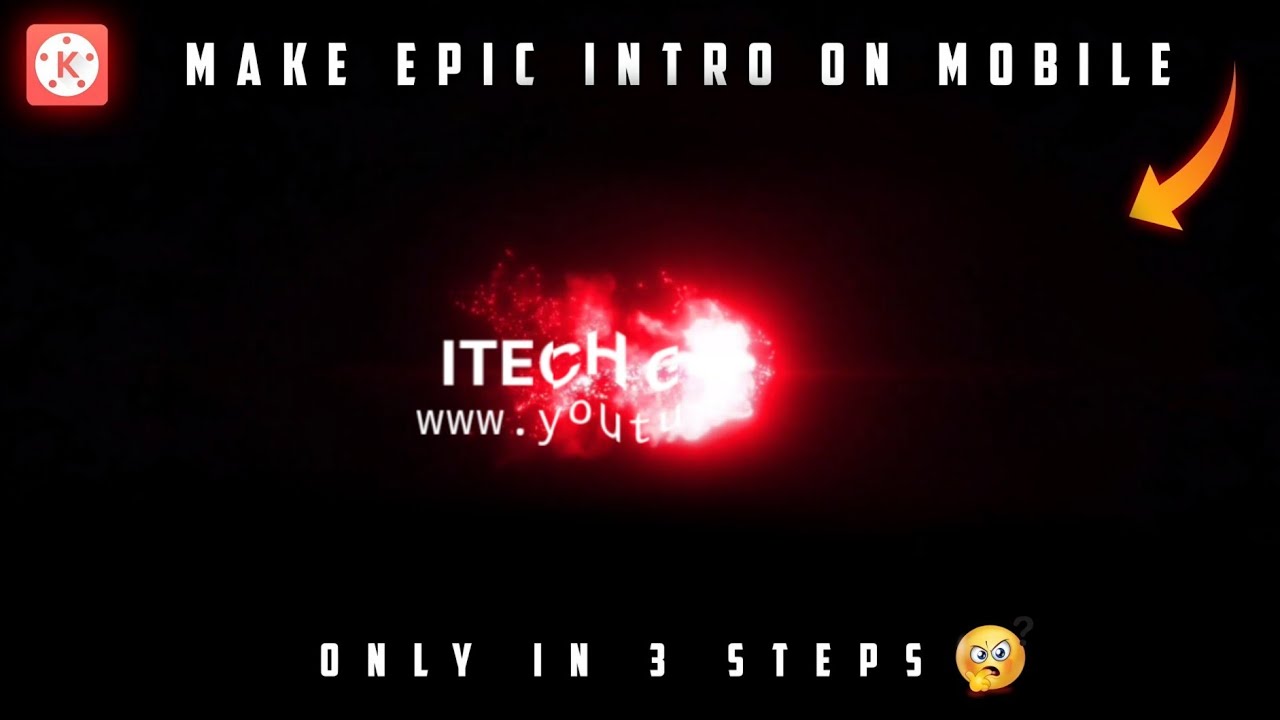 How to Make Text Reveal Animation Intro in Kinemaster | How to Make Intro in Kinemaster