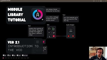 Audulus Module Library Tutorial: 2.1 Introduction to the VCO