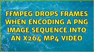 FFmpeg drops frames when encoding a png image sequence into an x264 mp4 video (3 Solutions!!)