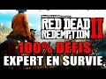 Red dead redemption 2  100 dfis  10 dfis expert en survie  guide 