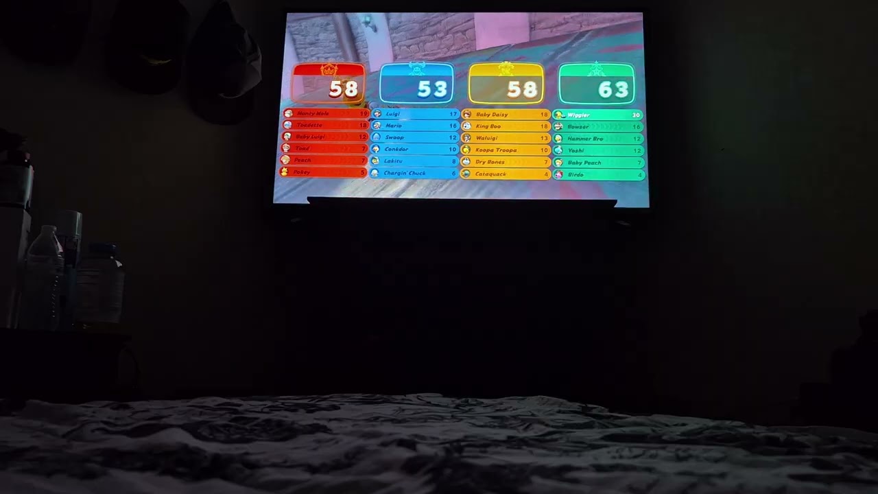 Mario Kart World - VS Mode (Bowser's Castle/Leaving Bowser's Castle) [Team Battle] 150cc