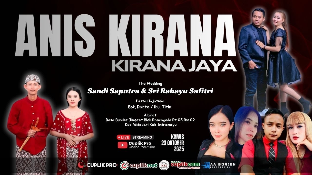 LIVE THE OF CANTIKNYA PANTURA ANIS KIRANA | BUNDER JIMPRET, 23 OKTOBER 2025