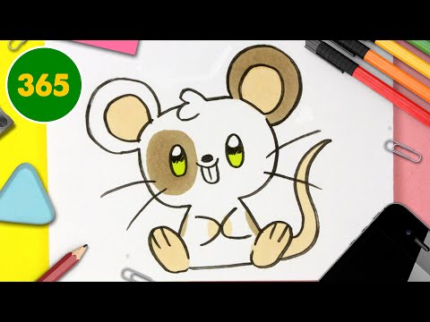 Video: Come Si Disegna Un Topo