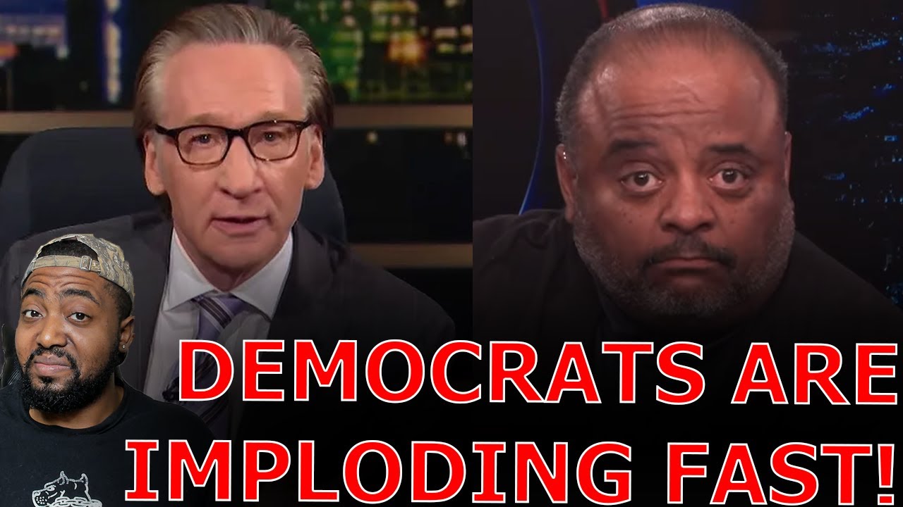 TRUMP DERANGED Roland Martin LOSES HIS MIND Over Bill Maher And Democrats REFUSING TO VOTE For Biden