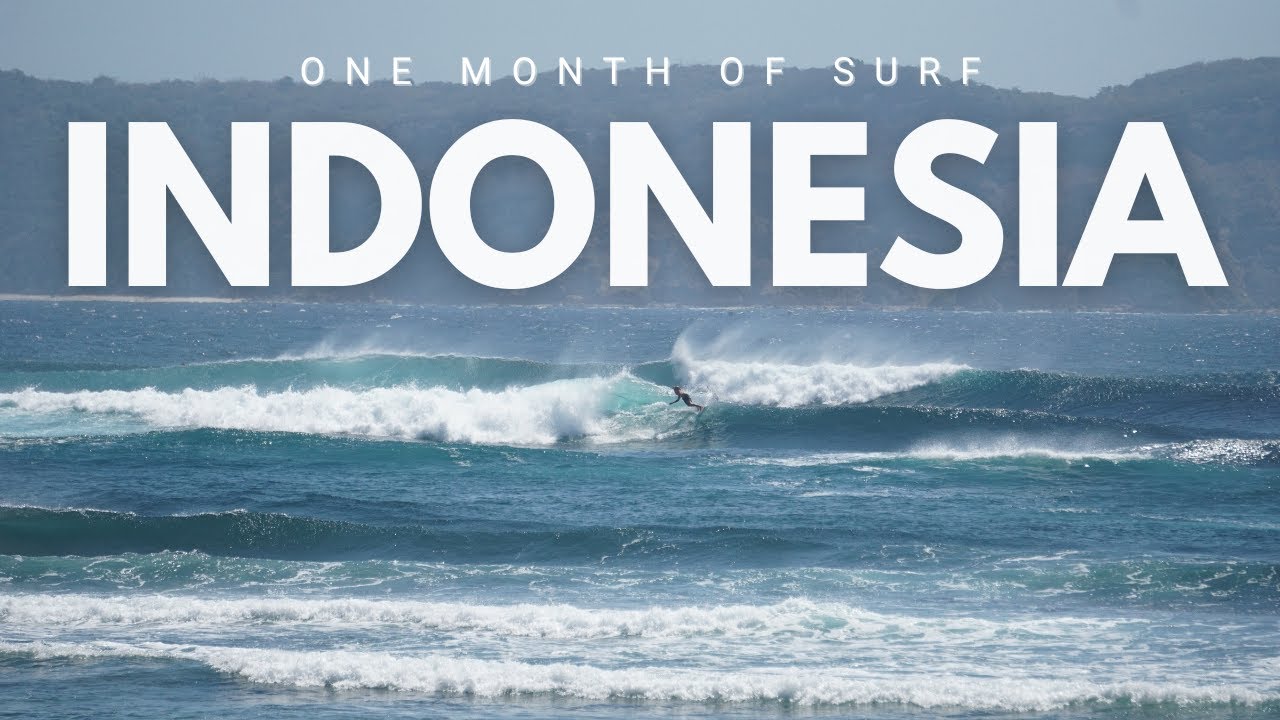 1 month surfing trip across Indonesia