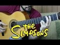 The simpsons theme  fingerstyle guitar marcos kaiser