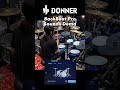 最新電子ドラム DONNER BackBeat Pro 収録キット サウンドデモ #shorts #電子ドラム #Donner