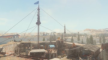 Fallout 4: The Castle - Lore Friendly Minuteman Settlement Tour [PC BUILD]