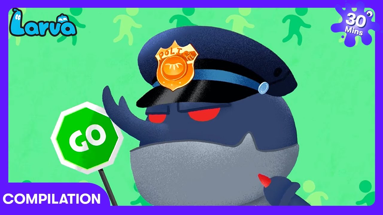 Larva - Canzone sicurezza stradale | Cartoni per Bambini | WildBrain Scuola Materna