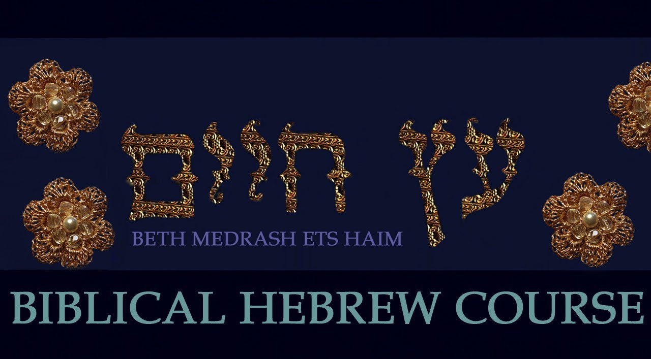 Biblical Hebrew Lessons 05 Biblical Hebrew Course and Grammar Lessons The Vowel for Beginners ...
