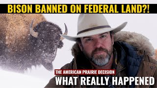 THE BISON EXCLUSION: Exposing the Final Move for Public Land
