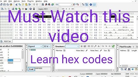 Hex editing basic GX6605S.nk हेक्स एडिटिंग सीखे