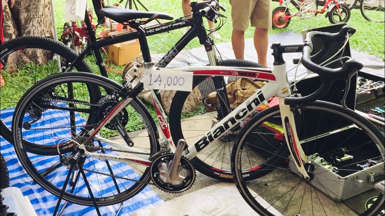 Bianchi Specialized Louis Garneau เสือหมอบ เสือภูเขา อุปกรณ์ ชุดแต่งจักรยาน ตลาดนัดจักรยานTOT
