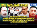 Sindiran netizen anies minta investigasi dugaan sabotase sinyal saat kampanye akbar amin di jis