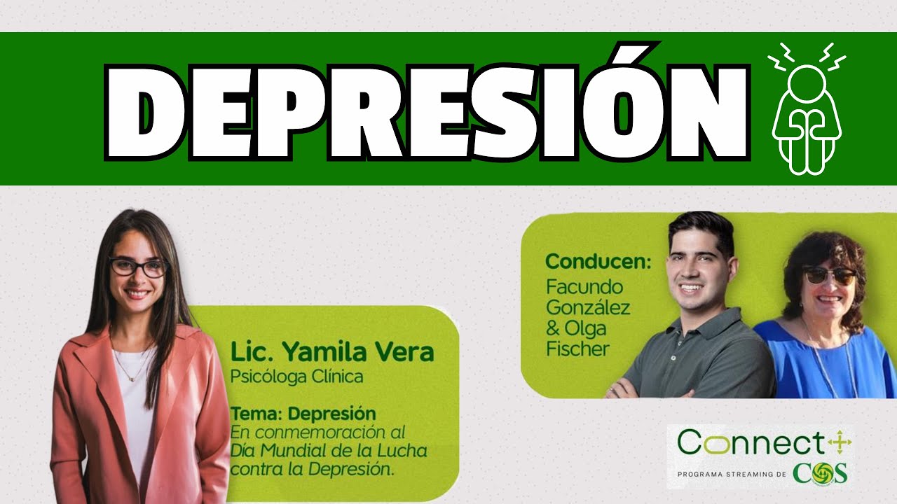 CONNECT+ de COS. ¡Cuarto episodio! Tema: Depresión