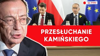 Kamiński i Dańda zeznają. Komisja śledcza ds. afery wizowej [NA ŻYWO]