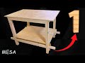 Como hacer mesa de trabajo carpinteria desmontable  01 parte diy   luis lovon